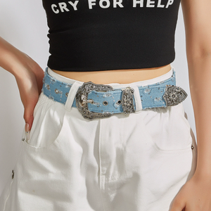 2025 recién llegados cuero de PU de estilo Vintage americano para trajes y vestidos cinturones de mujer de subcultura de moda de estilo Ins - Product Image 6