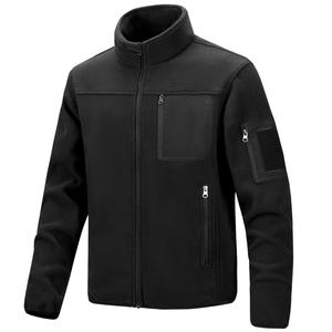 Chaqueta de Forro Polar Y2K para Hombre 2025, Cuello Alto, Chaqueta Urbana con Múltiples Bolsillos con Cremallera, Chaqueta de Invierno Cortavientos y Suave - Product Image 5