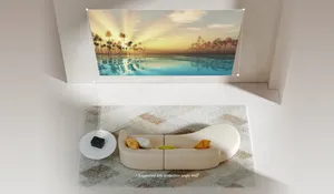 Wanbo <span class=keywords><strong>X2</strong></span> Max 1080P Android 9.0 chiếu 450 Ansi với wifi 6 & cho Bluetooth 2X cho HDMI 1x USB phiên bản màu xanh - Product Image 6