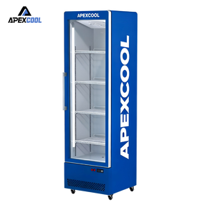 Réfrigérateur Commercial APEX à Porte Unique pour Boissons, Vitrine Réfrigérée pour Supermarché, <span class=keywords><strong>Prix</strong></span> de Gros Personnalisé - Product Image 1