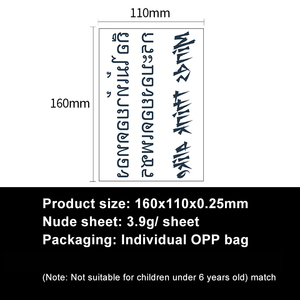 Pegatinas de tatuaje corporal impermeables al por mayor <span class=keywords><strong>diseños</strong></span> <span class=keywords><strong>semipermanentes</strong></span> no tóxicos para brazos de hombres y mujeres ideas de arte corporal geniales - Product Image 3