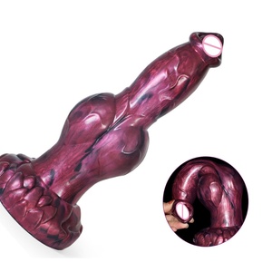 NNSX Dildo con Nudo de Dragón y Ventosa para Hombres, Pene Multicolor para Estimulación de Próstata y Vagina, Juguetes Eróticos para Adultos - Product Image 4