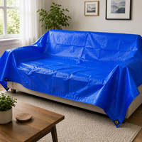 Bâche en rouleau enduite de PE, robuste, imperméable, en vinyle, pour camions, camping et mobilier, vente en gros, usine YRH