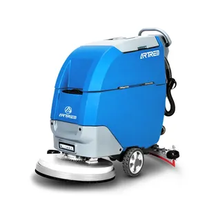 Self-propelled Handheld Small Walk Behind Battery Cleaning Machine Electric Floor Scrubber