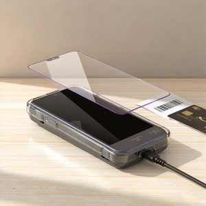 Support de téléphone à design ergonomique unique pour lecteur de cartes POS avec protection d'écran anti-rayures 9H 2.5D, logo personnalisé OEM ODM - Product Image 1