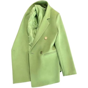 Manteau de costume décontracté pour femme, style célébrité internet, édition coréenne printemps-automne 2025, couleur bonbon - Product Image 4