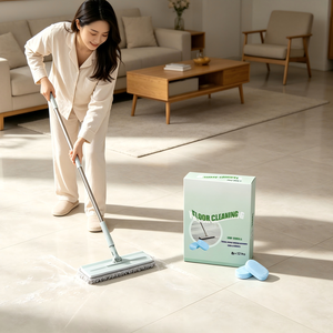 All-Purpose Floor Cleaning Sheets for Mopping - Ultra Concentrated Wood &amp; <strong>Laminate</strong> Floor <strong>Cleaner</strong> - Product Image 1