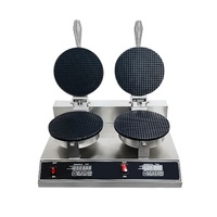 Machine à cornet de crème glacée électrique, moule en fer pour crêpes, gaufres, crêpes, crêpes, grillades