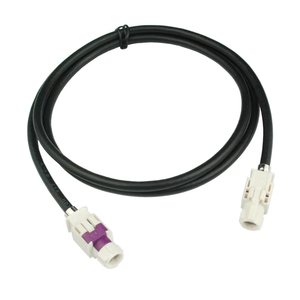 BMW/벤츠/아우디용 화이트 FAKRA 어댑터 커넥터 USB LVDS 비디오 케이블 어셈블리 와이어 하네스 - Product Image 1