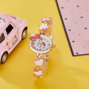 Fashionable <b>Cute</b> Watch <b>Bracelet</b>-style Cartoon Quartz Electronic Watch Pointer - Product Image 4