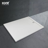 Plateau de douche en pierre de taille standard 900*1500 mm pour la conception d'intérieur de salle de bain