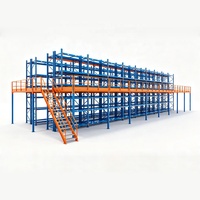 Plateforme de travail en acier modulaire pour entrepôt : Conception gratuite, plancher en mezzanine pour un stockage efficace