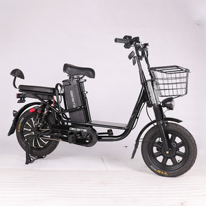 Bicicleta Eléctrica Híbrida Monster V8PRO con Llantas Gruesas, Entrega desde Fábrica China, Bicicleta Eléctrica de Carga para Reparto de Comida - Product Image 1