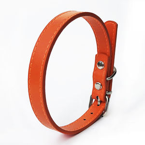 Personnalisation <span class=keywords><strong>OEM</strong></span> ODM collier de luxe à la mode léger réglable durable confortable en cuir PU multicolore pour chien et chat - Product Image 5