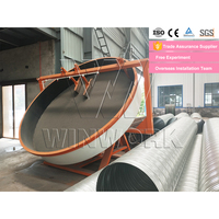 WINWORK Bentoniet Klei Meststof Pelletmachine Volledig Automatische Schijfgranulator Hoge Efficiëntie Lage Energieverbruik 1-2T/H