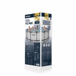 Piscinas Familiares Redondas de Metal y Plástico Bestway 5612X/5612Y/5613HE, Tamaño 4.27m X 1.22m - Product Image 6