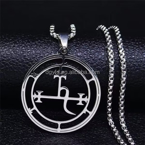 Collar con Sello de Lilith, Sello Grimoire, Goetia, Satán, Demonio, Magia, Ceremonial, Brujería, Talismán, Colgante Oculto - Product Image 2