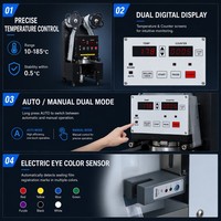 Machine de scellage de gobelets entièrement automatique, équipement commercial pour les salons de thé au lait