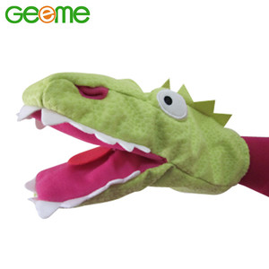 JM8134-marionetas de mano de felpa en forma de cebra para niños - Product Image 5