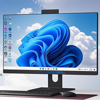 Ordenador de sobremesa todo en uno Wandong para negocios y juegos, conjunto completo con Windows 10, ratón y teclado incluidos.