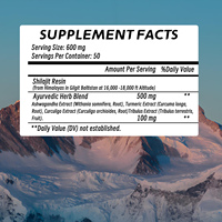 Résine de Shilajit de l'Himalaya de qualité supérieure avec Ashwagandha et Curcuma – Complément alimentaire pour le soutien de l'immunité et du métabolisme
