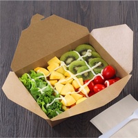 Vente en gros de chemises à sushi écologiques en papier kraft recyclé, imperméables, avec revêtement UV et pelliculage mat, pour plats à emporter