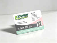 Carte de visite personnalisée CR80 en PVC, carte de visite en plastique, résistante à l'eau et aux rayures, pour entreprise, salon, café