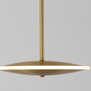 โคมไฟเพดานทรงยูเอฟโอสุดหรู สไตล์โพสต์โมเดิร์น ดีไซน์สร้างสรรค์ เรียบง่าย เหมาะสำหรับร้านกาแฟ เคาน์เตอร์บาร์ ห้องรับประทานอาหาร ห้องนอน หรือใช้ในบ้าน - Product Image 1