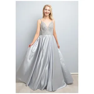 New Product Hot Sale Elegant Prom Dresses Party Maxi Sequin Evening Dress Prom Dress