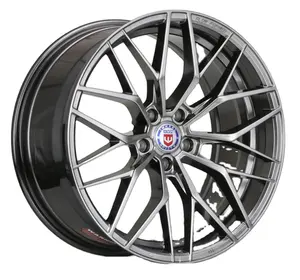 IWHEELレーシングハイパーブラック/マットブラックアルミ合金マルチスポークホイール中国IVF-004 18*8.0インチ35mm SUV 4x4 18 + 8.0インチレーシング - Product Image 1