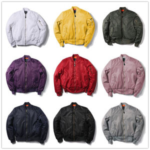 Veste en nylon MA1 pour hommes-Manteau coupe-vent de <span class=keywords><strong>patrouille</strong></span> de vol en plein air avec fermeture éclair-Manteau de randonnée pour pilotes et patrouilleurs en plein air - Product Image 4