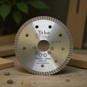 Disco de diamante Turbo Gres de 115 mm y 1,2 mm de grosor para cortar baldosas de porcelana - Product Image 3