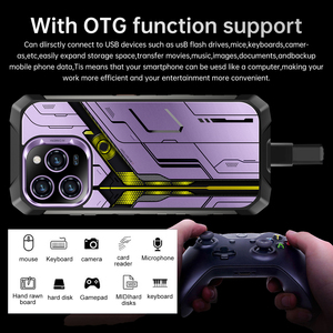 Nouveau smartphone 5G LTE robuste 16pro <span class=keywords><strong>Max</strong></span> à bas prix, HD 120Hz, 108MP, étanche, antichoc, anti-poussière, vision nocturne - Product Image 3