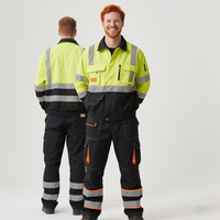 Ensemble de vêtements de travail personnalisés Veste industrielle pantalon uniforme Costume de travailleur Atelier de circulation en usine Ingénieur mécanicien Vêtements de travail d'ensemble