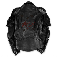Veste en cuir DiZNEW tendance, qualité supérieure, nouveau design, vente en gros, vestes amples