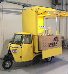 OEM Europe Sale Snacks Pizza Juice Gelato Food <b>Carts</b> Tuk Tuk Electric Food Truck Tricycle - Product Image 2