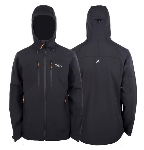 Men's Customizable Stand Softshell Jacket Breathable Waterproof Eco-Friendly Zipper Outdoor Hiking Windproof Size Design OEM