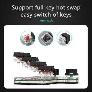 BT phiên bản 12 key 3 Knob Macro tùy chỉnh lập trình mini cơ khí bàn phím trò chơi Bàn phím Photoshop hot swappable bàn phím - Product Image 4