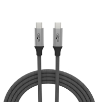 Kabel Data Transfer Tipe-C Justlink 100W 10Gbps 20V 5A Max Pengisian Cepat untuk Laptop, Tablet, dan Ponsel