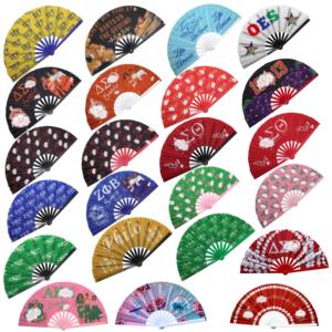 Abanico Plegable Grande de 26 Pulgadas para Baile <span class=keywords><strong>Line</strong></span> Dance, Estilo Popping, para Festivales - Product Image 6