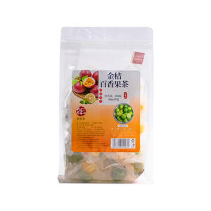 Thé aux fruits lyophilisés, kumquat, fruit de la passion, sachets de thé triangulaires, vente en gros d'usine, vente en gros de thé aux fruits kumquat et citron - Product Image 1