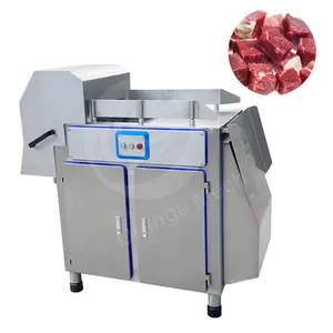 Cortadora de dados de carne congelada de alta productividad/cortadora de cubos de carne congelada