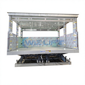 Nuevo Elevador Hidráulico para Autos de <span class=keywords><strong>Doble</strong></span> Plataforma para Sótano, Capacidad de Carga de 3 Toneladas, Control Remoto, Construcción de Acero, para Hoteles - Product Image 1