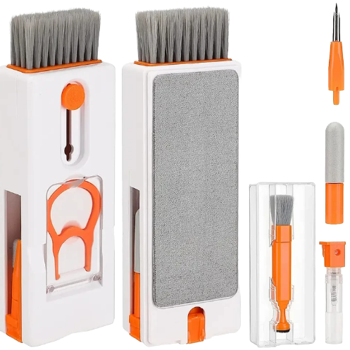 Zw 11-in-1 Laptop Keyboard & PC/Mobile Phone Camera Cleaning Brush Kit with Anti-Dust & Eco-Friendly Design