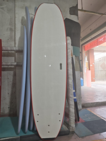 Protection de nez et de queue en EVA écologique pour le surf, en fibre de verre époxy de haute qualité, avec texture alvéolée IXPE et pare-chocs souple en HDPE