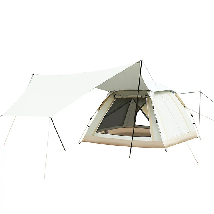 Snelle Verzending Draagbare 3 Seconden Snel Open Automatische Camping Tent Outdoor Tenten Luifel Tent Outdoor Met Drie Toepassingen