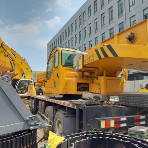 Grue mobile hydraulique XCMG QY50K 50 tonnes d'occasion, d'origine Chine, pour travaux de construction et levage. - Product Image 4