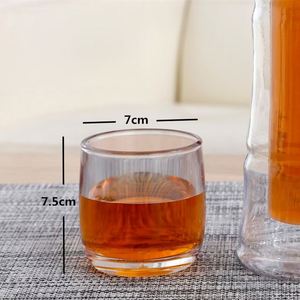 Clear Acrylic Whiskey Glasses for Home Commercial Use Wine Cups Beer Mugs Bar Unbreakable Drinkware - Product Image 4