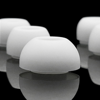Embout d'oreille intégré pour Airpods Pro 3 avec trou de réduction du bruit, embout de remplacement en silicone souple antidérapant monobloc XXS/XS/S/M/L