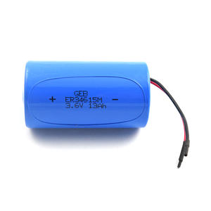 Batería Química de 3.6v Li-SO2Cl2 13Ah <span class=keywords><strong>ER</strong></span> 34615M, Baterías de Cloruro de Litio Tiionilo Li-SoCl2 de 3.6V 13000mAh, Batería de Baja Magnetización - Product Image 3